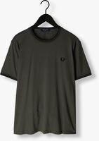 FRED PERRY T-shirt TWIN TIPPED T-SHIRT Olive