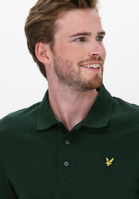 LYLE & SCOTT Polo PLAIN POLO SHIRT en vert - large