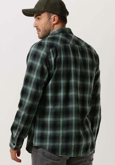 PME LEGEND Chemise décontracté LONG SLEEVE SHIRT CTN YARN DYED TWILL CHECK en vert - large