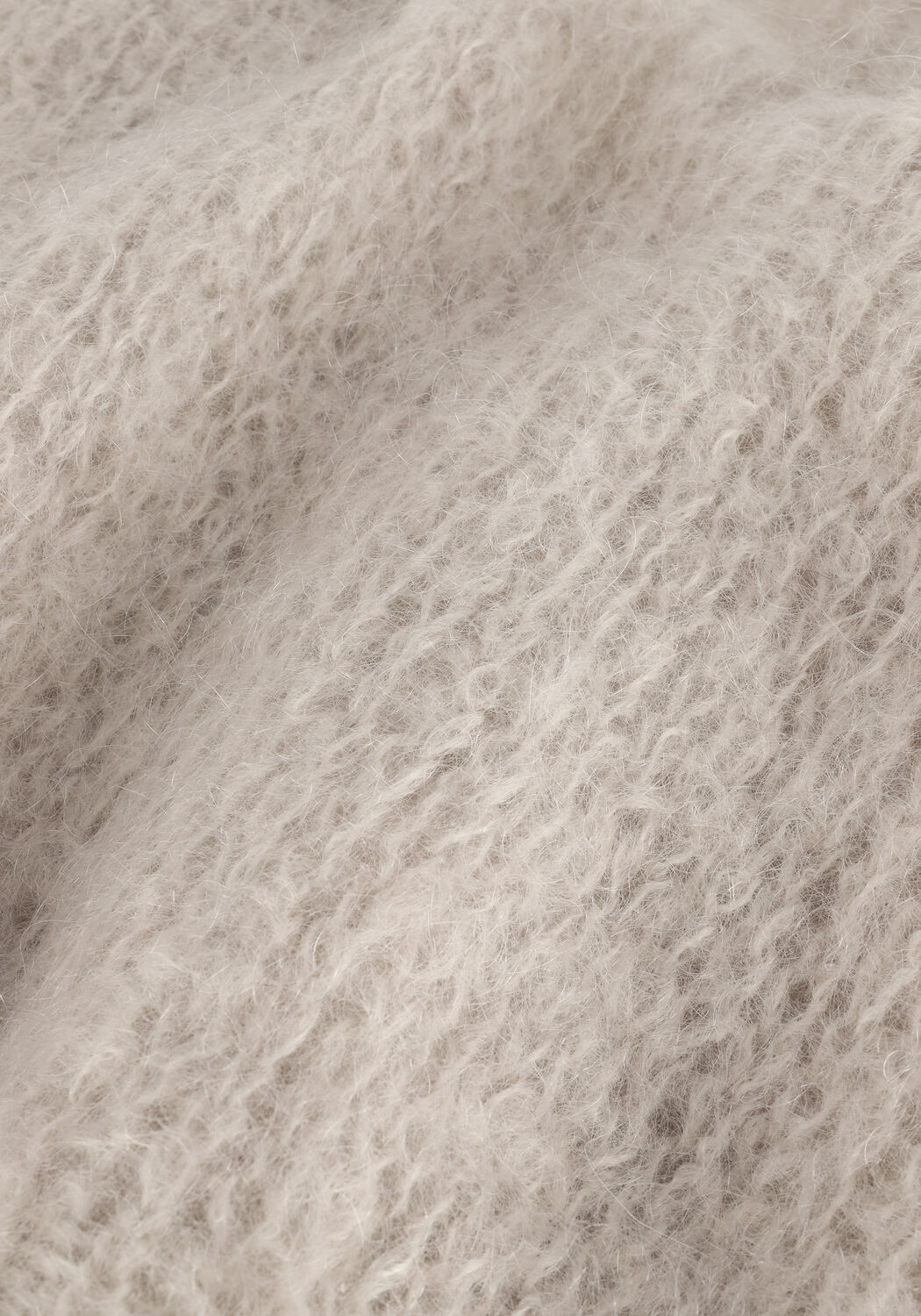 Beige AMERICAN DREAMS Trui MILANA LS MOHAIR KNIT - large