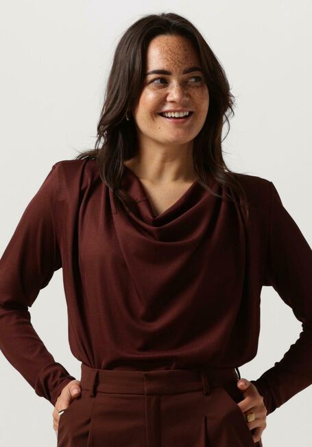 GESTUZ Blouse UMINAGZ BLOUSE en marron - large