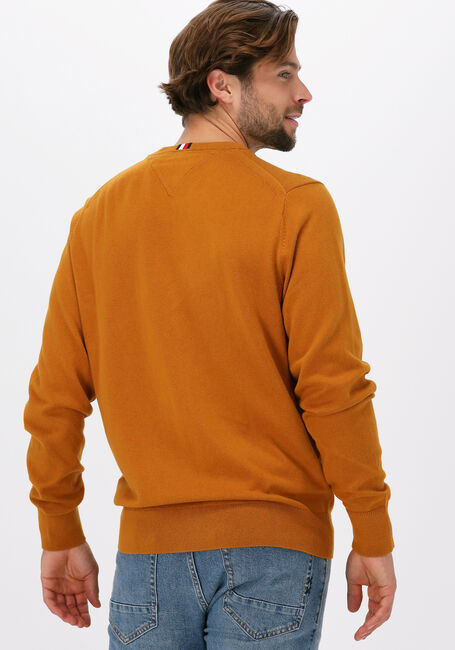 TOMMY HILFIGER Pull PIMA COTTON CASHMERE CREW NECK en jaune - large