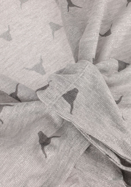 Zilveren ALIX THE LABEL Top LADIES KNITTED SHEER BULL WRAP TOP Zilveren ALIX THE LABEL Top LADIES KNITTED SHEER BULL WRAP TOP - large