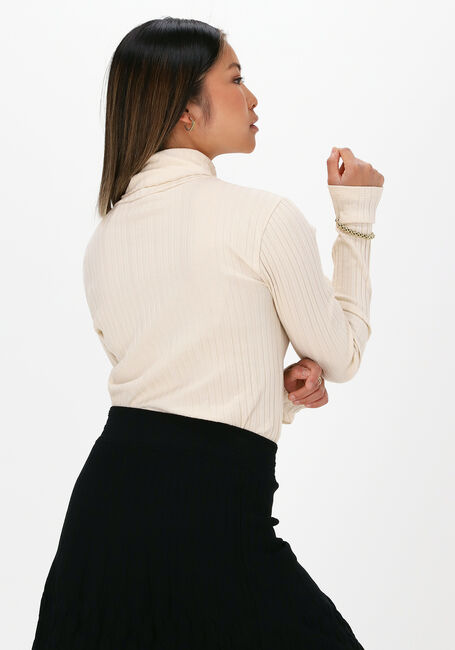 BY-BAR Pull BASIC ROLLNECK RIB Écru - large