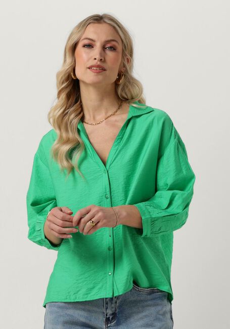 POM AMSTERDAM VIOLET LUSH GREEN BLOUSE Blouses en vert - large