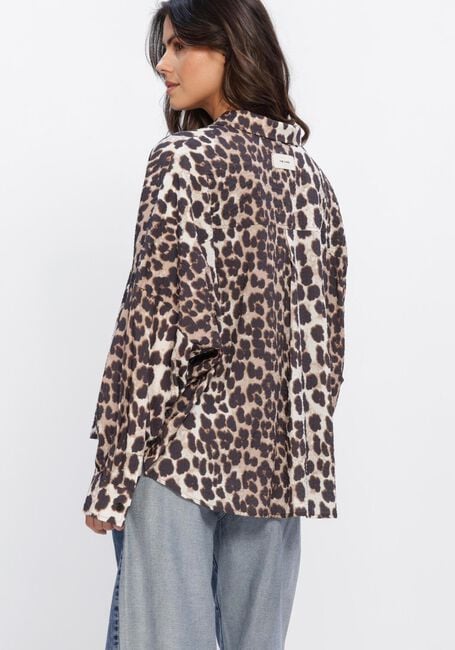 Multi ALIX THE LABEL  LADIES WOVEN ANIMAL BLOUSE - large