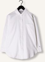 Witte TOMMY HILFIGER  OXFORD OVERSIZED SHIRT LS Witte TOMMY HILFIGER  OXFORD OVERSIZED SHIRT LS - medium