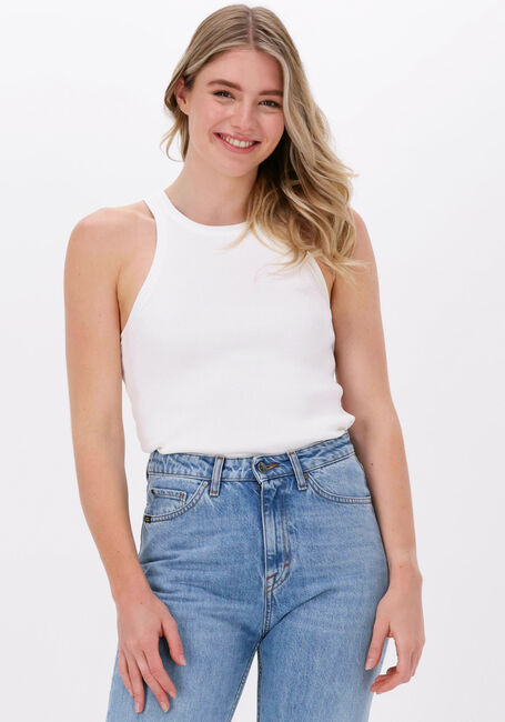 NEO NOIR Haut WILLY KNITTED TOP Blanc - large