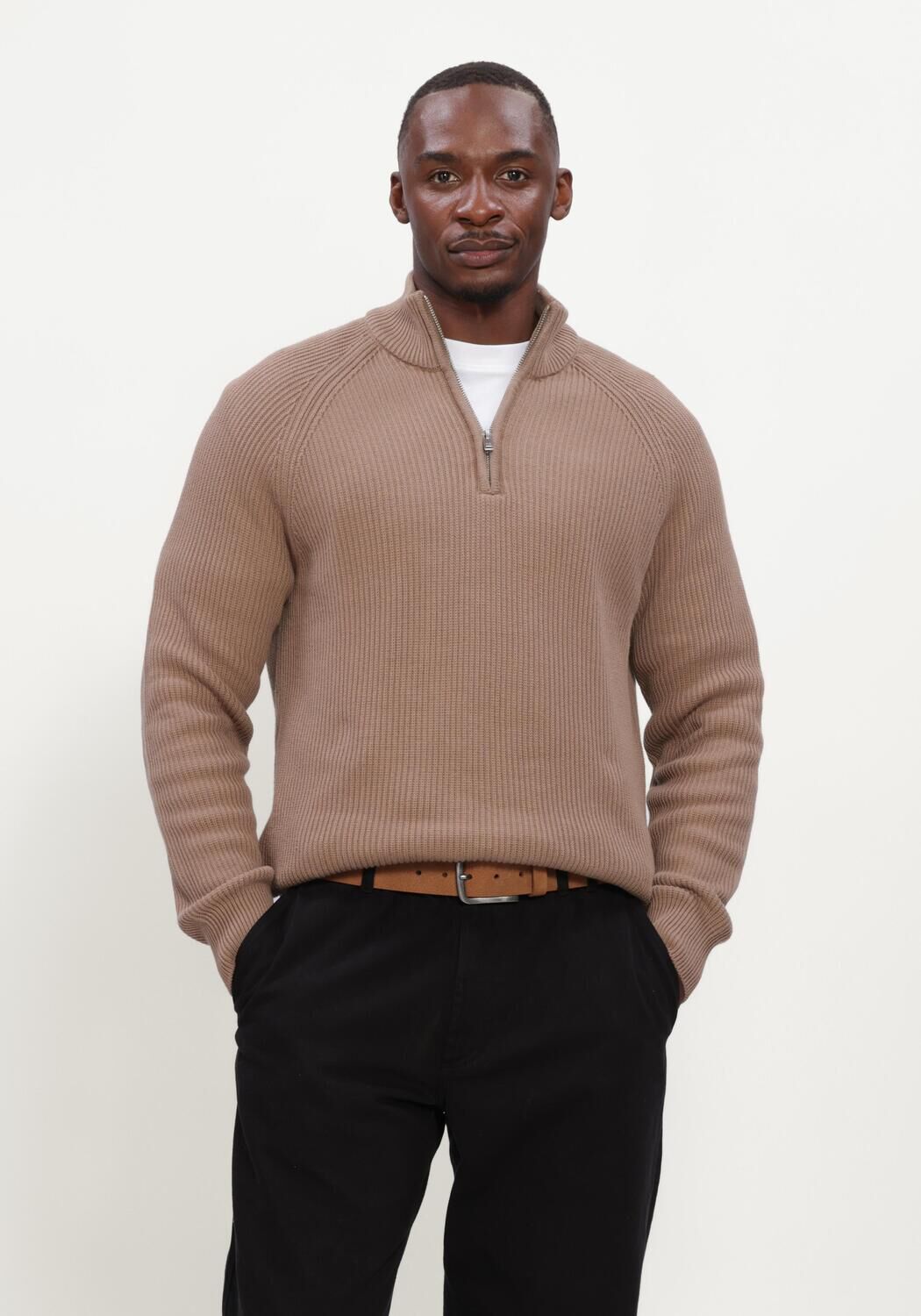 MATINIQUE Pull MAHELLSON Z en camel - large