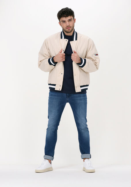 TOMMY JEANS Jack TJM DIAMOND QUILTED BOMBER en beige - large