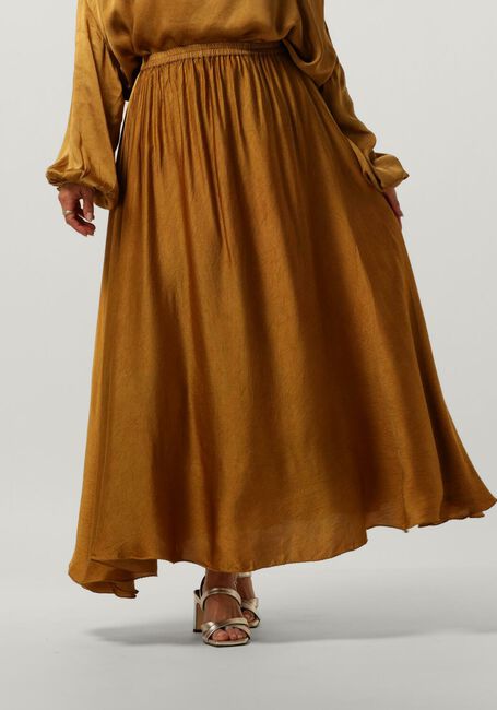 MES DEMOISELLES Jupe maxi VICKIE en marron - large