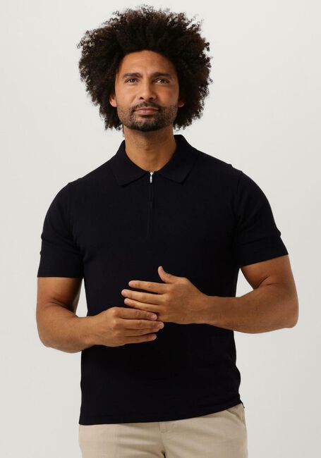 TIGER OF SWEDEN Polo ORBIT SS Bleu foncé - large