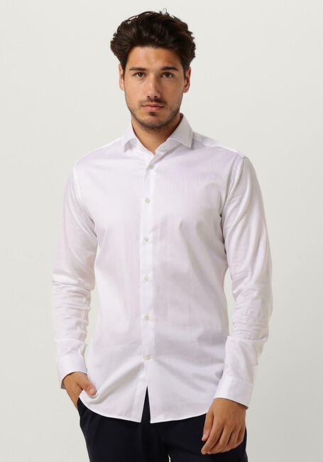 Witte GENTI Klassiek overhemd S0009-1109 - large