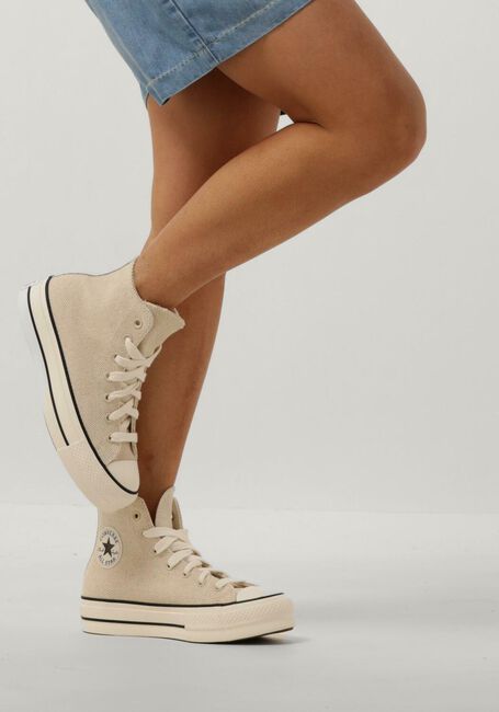 CONVERSE Baskets montantes CHUCK TAYLOR ALL STAR LIFT en beige - large