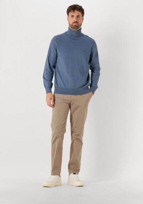 BOSS ORANGE Col roulé AKIRO_S en bleu - large