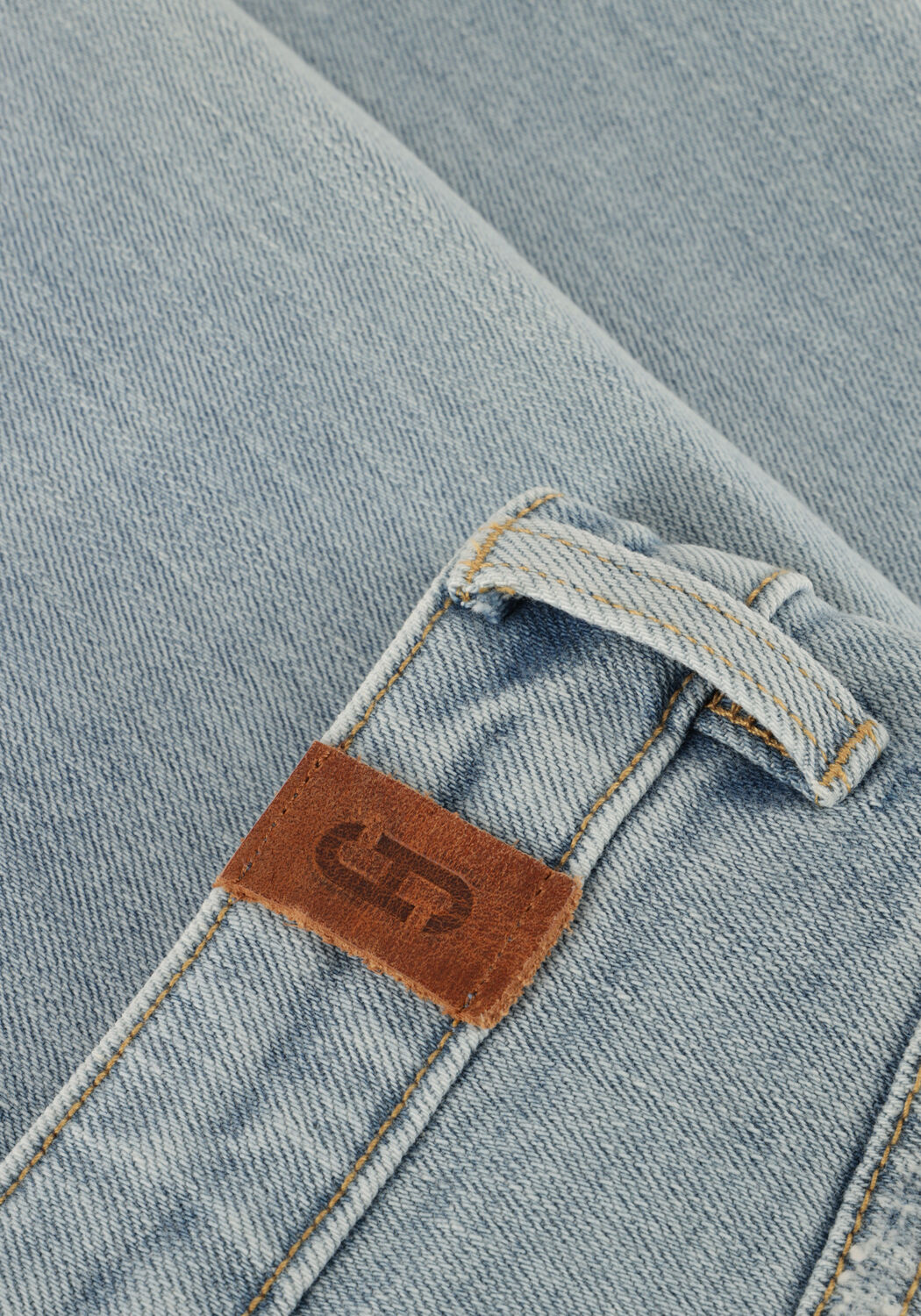 Lichtblauwe JANICE Wide jeans MASON - large