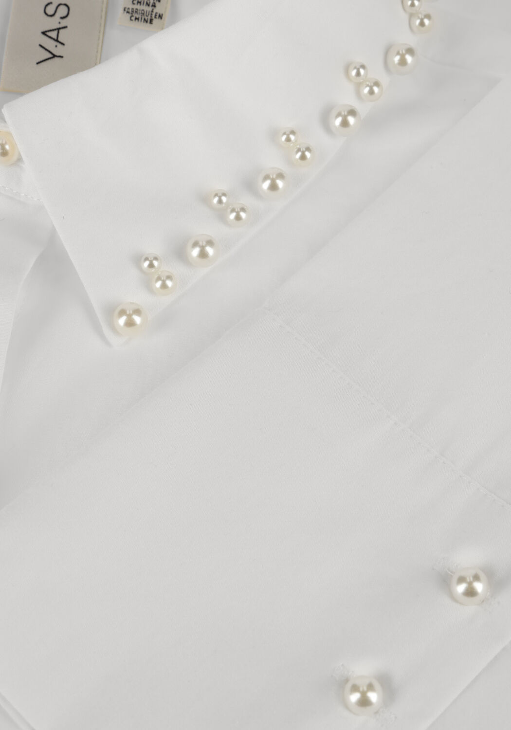 Witte Y.A.S.  YASKIMMEA LS SHIRT - large