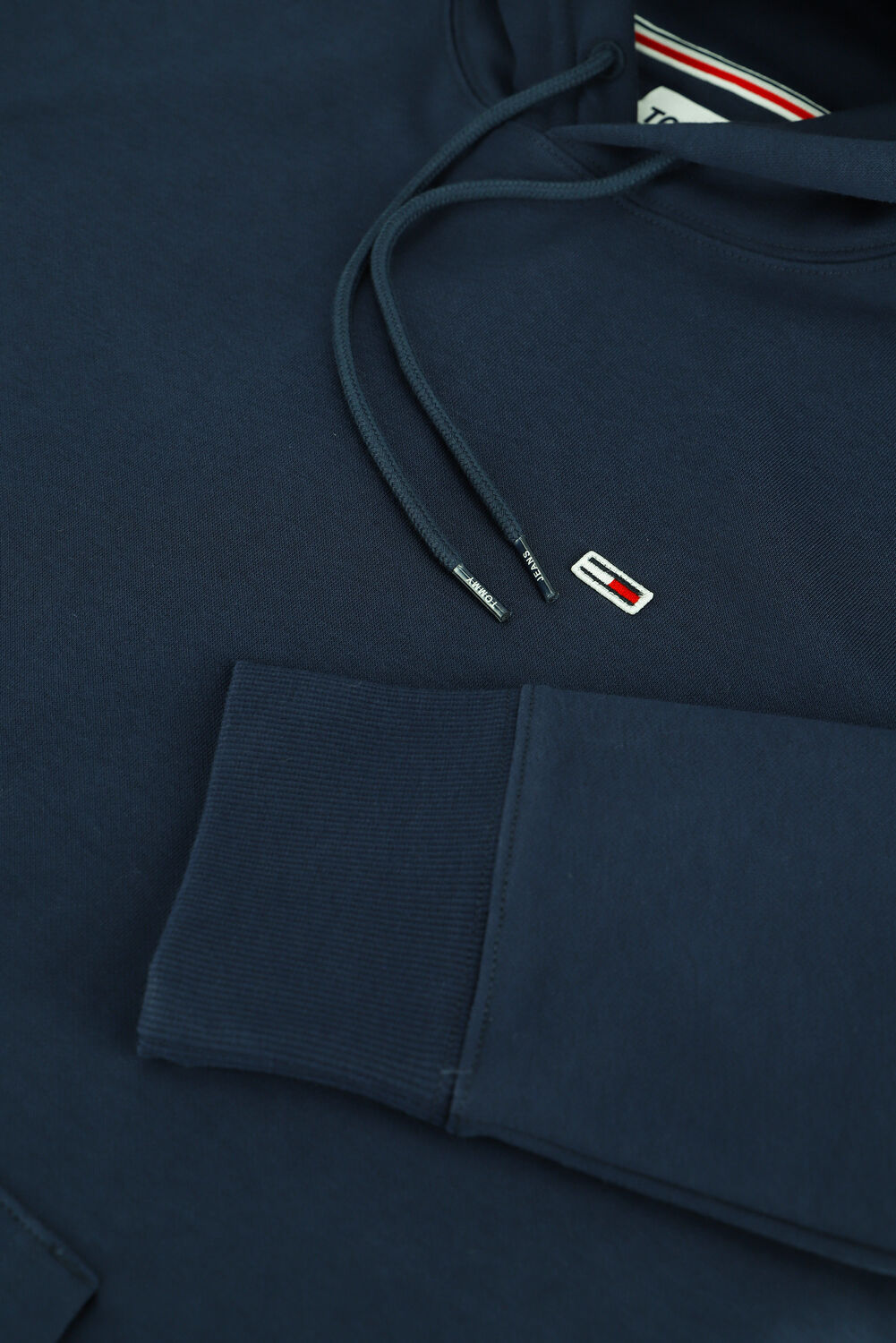 TOMMY JEANS Pull TJW REGULAR FLEECE HOODIE en bleu - large