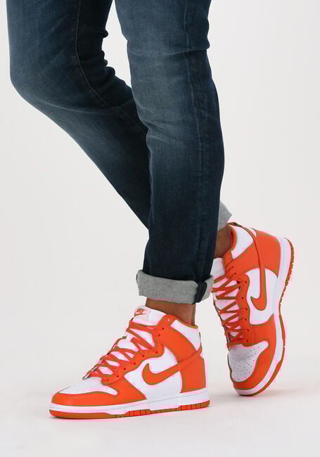 Oranje NIKE Sneakers DUNK HIGH MEN - large