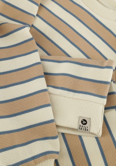 DAILY7 Pull OVERSIZED SWEATER BIG STRIP en multicolore - large