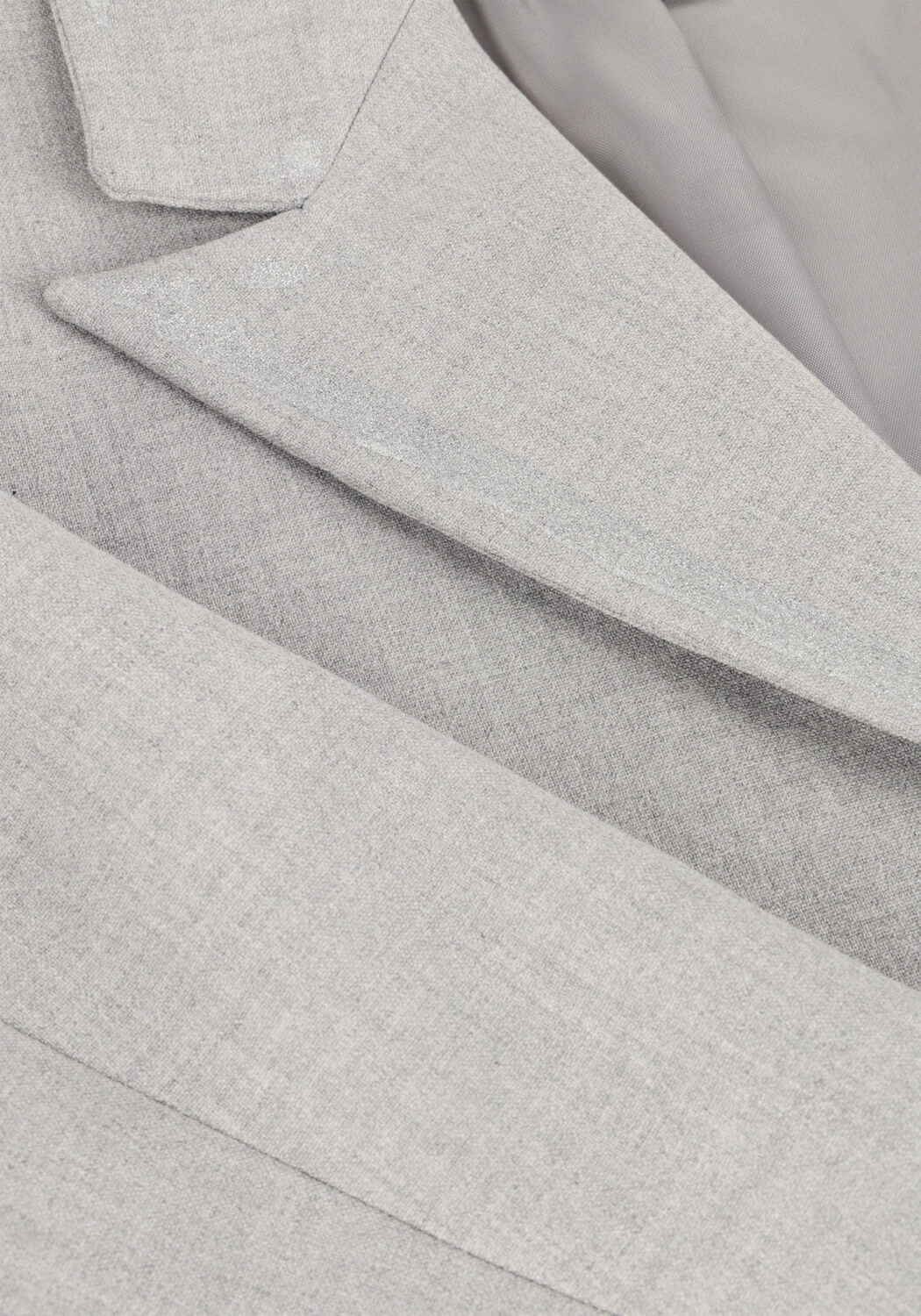 ALIX THE LABEL Blazer LADIES WOVEN FOIL STRIPE BLAZER Gris clair - large