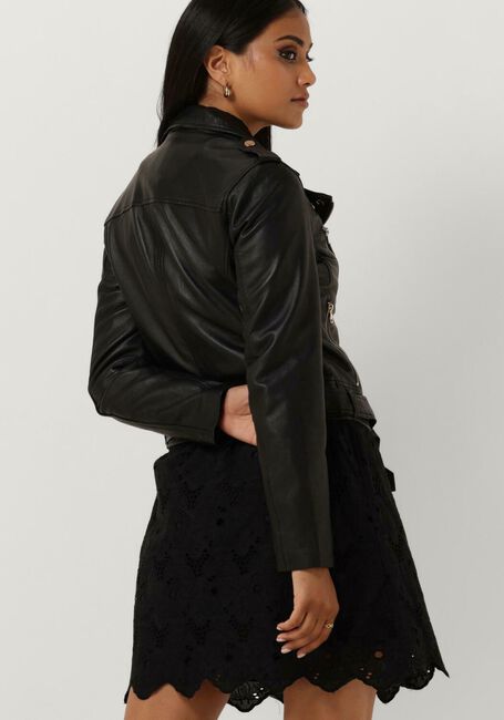 IBANA Veste en cuir MOSS en noir - large