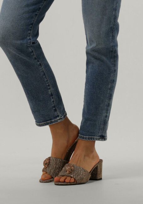 Beige KURT GEIGER LONDON  KENSINGTON BLOCK MULE - large