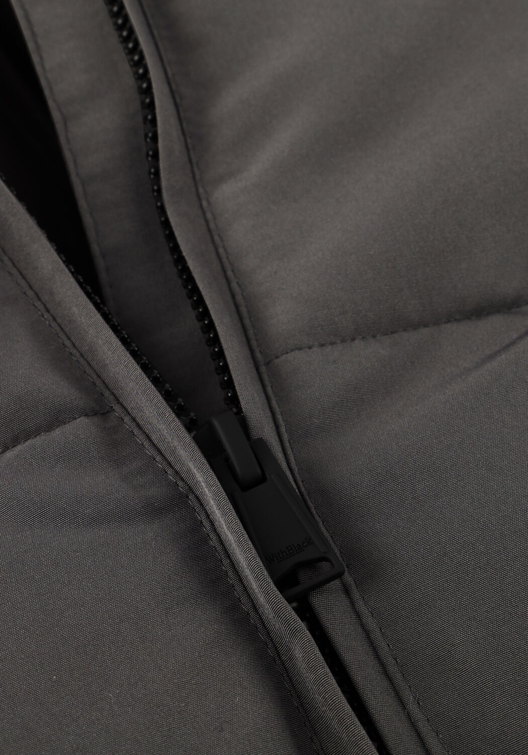 WITHBLACK Veste matelass&eacute; WBLSOPHIE MAXI PUFFER COAT Gris fonc&eacute; - large