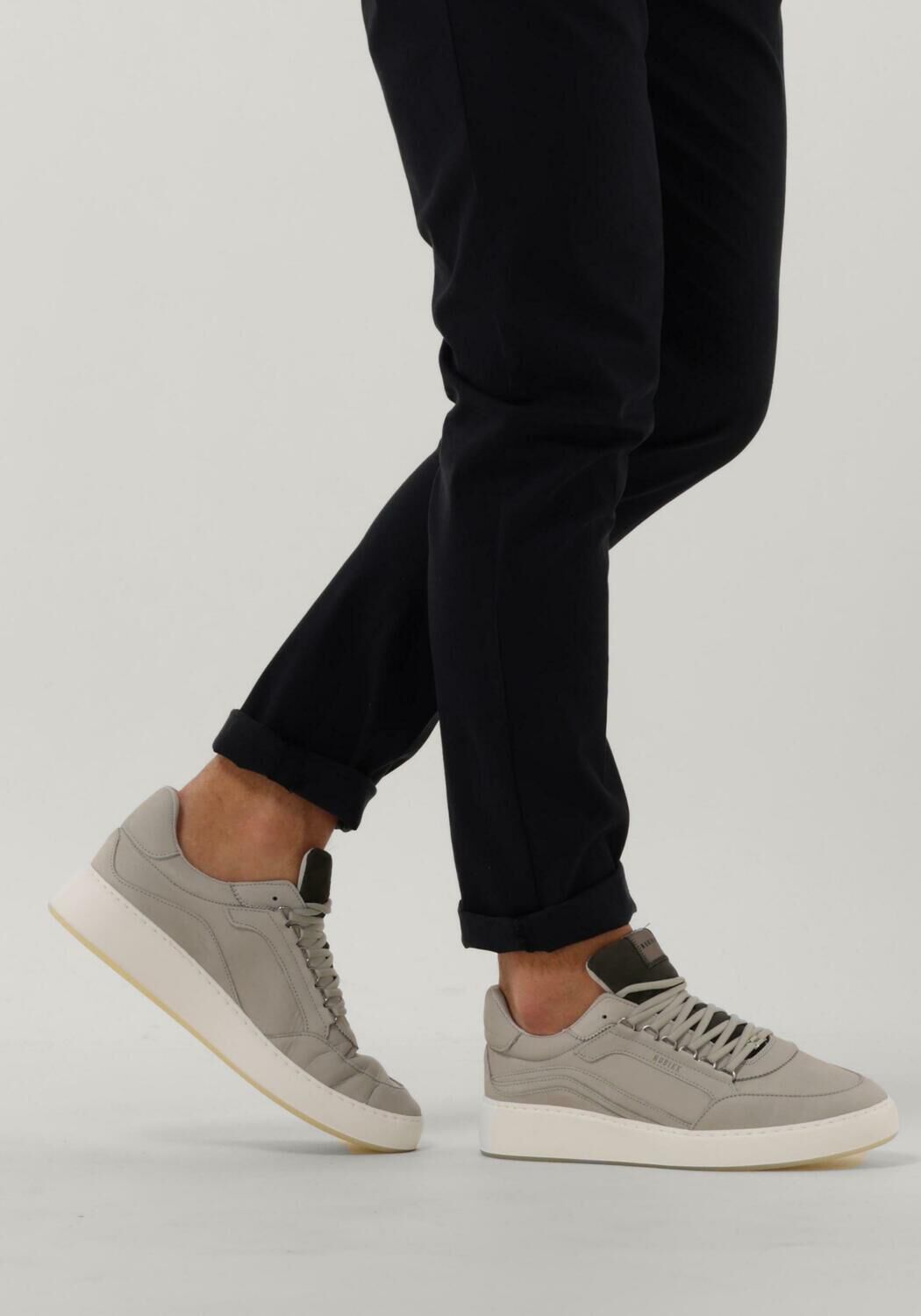 Grijze NUBIKK Sneakers JIRO JAM - large