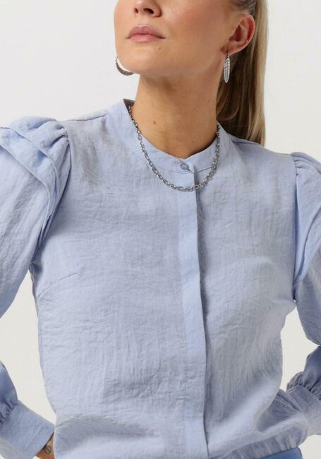 Blauwe OBJECT  OBJSOPHIE L/S SHIRT - large