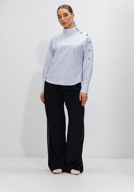 CO'COUTURE DEVIN ASYM CC BUTTON BLOUSE Blouses en bleu - large