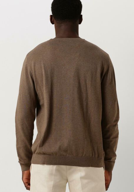 SELECTED HOMME Pull SLHBERG CREW NECK NOOS en marron - large