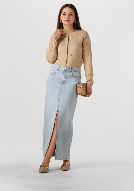 Beige LIU JO Vest ECS MAGLIA APERTA M/L - large