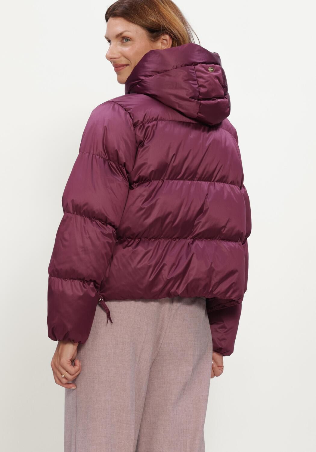BEAUMONT Veste matelass&eacute; MARIAN JACKET Bordeaux - large
