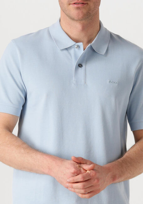 BOSS BLACK Polo PALLAS Bleu clair - large