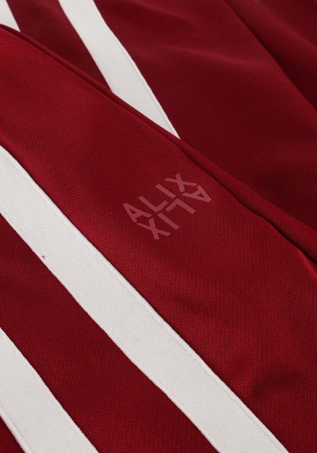 ALIX THE LABEL Pantalon large LADIES KNITTED TRAINING SWEAT PANTS Bordeaux - large