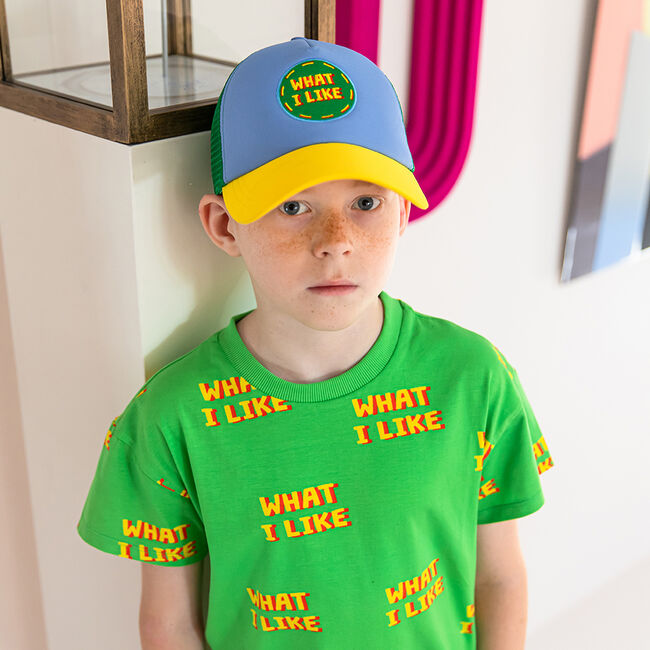 CARLIJNQ T-shirt WHAT I LIKE - CREWNECK T-SHIRT en vert - large