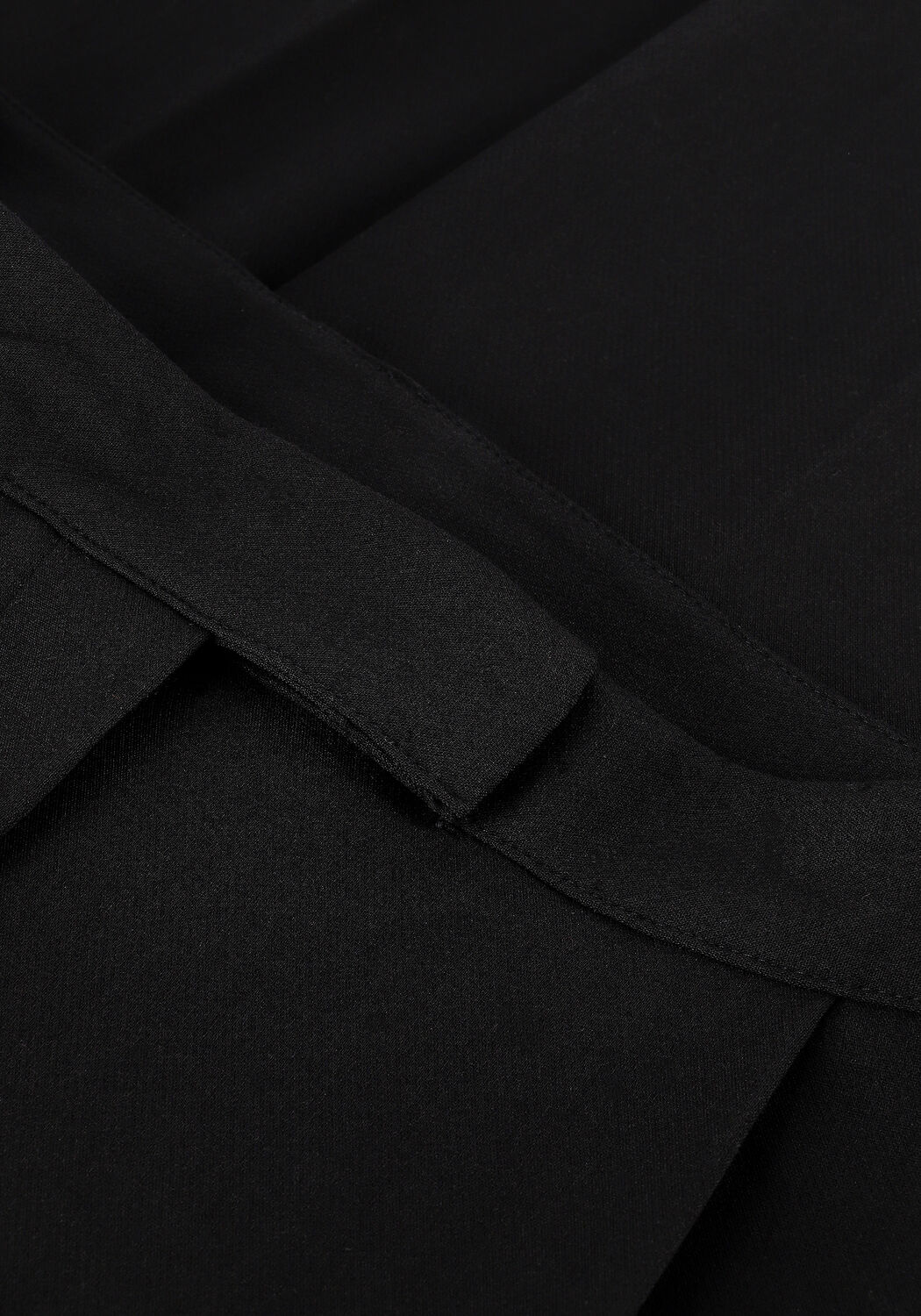 ANOTHER LABEL Pantalon large MOORE PLEATED PANTS en noir - large