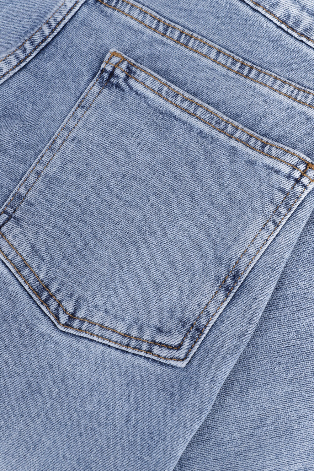 Blauwe MODSTR&Ouml;M Straight leg jeans RUBIE JEANS - large