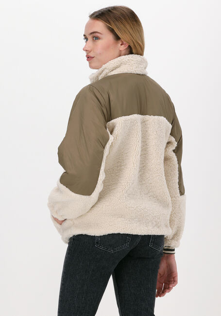 CO'COUTURE Manteau Teddy TEDDY FLEECE JACKET en vert - large