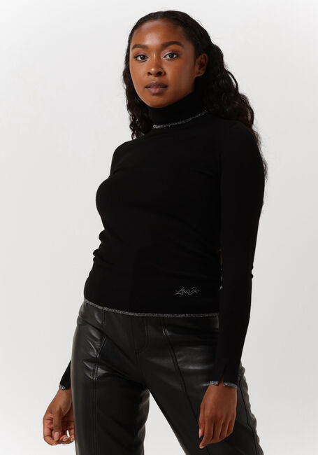 LIU JO Col roulé ECS MAGLIA CHIUSA M/L DOLCEVIT en noir - large