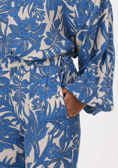 BY-BAR Pantalon large MOBY JUNGLE PANT en bleu - large