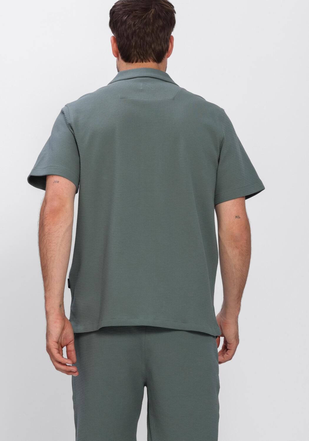CHASIN Polo 62120012_DOBY STRUCTURE Olive - large