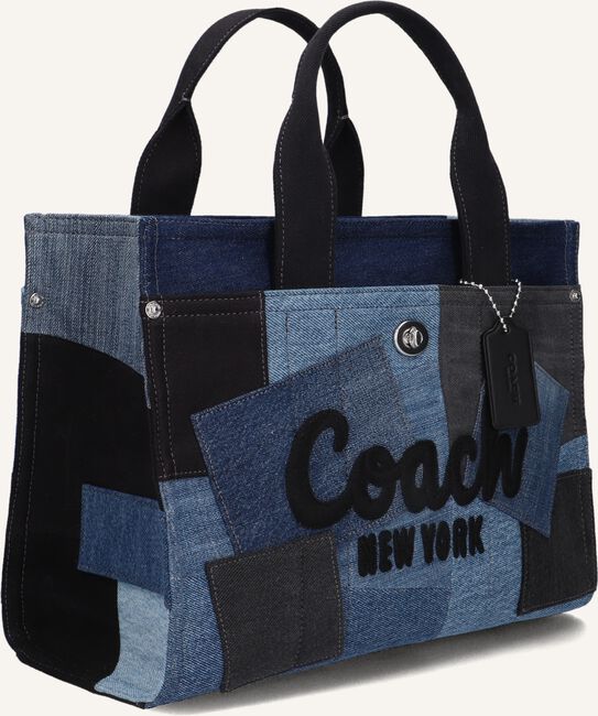COACH PATCHWORK DENIM CARGO TOTE COACH PATCHWORK DENIM CARGO TOTE - large