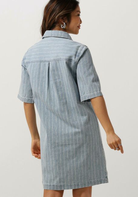 Blauwe OBJECT Mini jurk OBJSALI DENIM DRESS - large