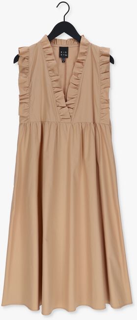 ACCESS Robe midi DRESS WITH RUFFLES AT THE TOP Sable - large