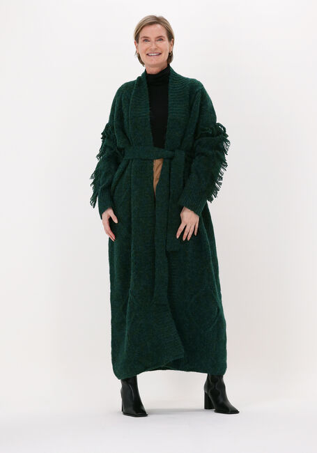 SILVIAN HEACH Gilet LONG CARDIGAN CLEVELAND Vert foncé - large
