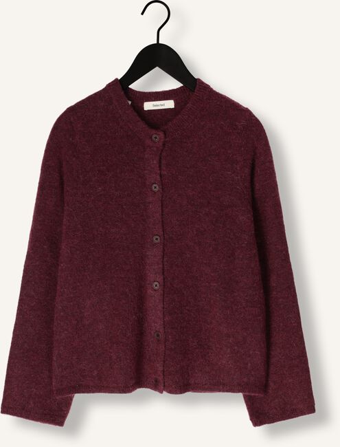 Bordeaux SELECTED WOMEN Vest SLFLULU NEW LS KNIT CARDIGAN Bordeaux SELECTED WOMEN Vest SLFLULU NEW LS KNIT CARDIGAN - large