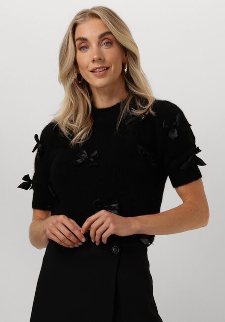 JOSH V FRANKA BOW Hauts & T-shirts en noir - large