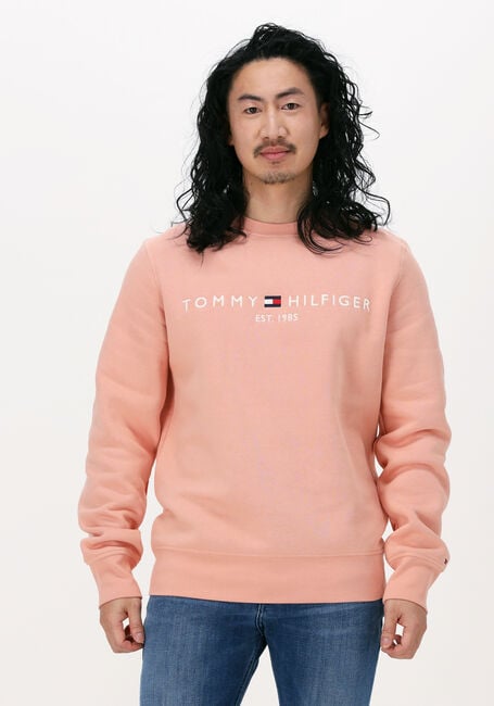 TOMMY HILFIGER Chandail TOMMY LOGO SWEATSHIRT en rose - large